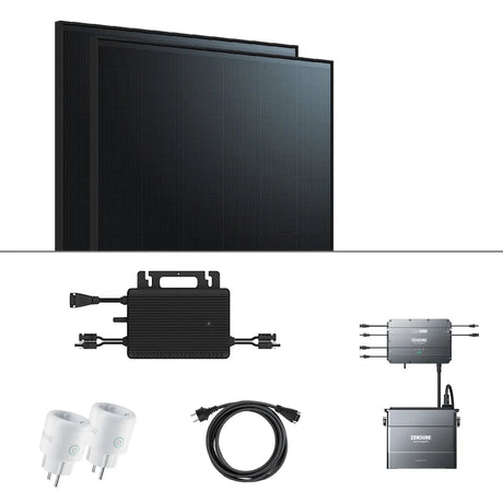 Balkonkraftwerke mit Speicher.