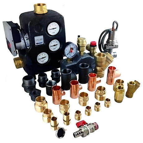 Pelletkessel Thermoflux Pelling ECO 25 Solarpaket mit Hygienespeicher.