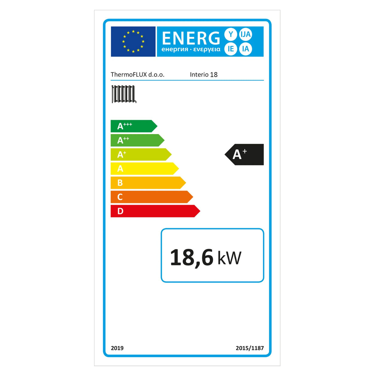 Termoflux interio 18 kw