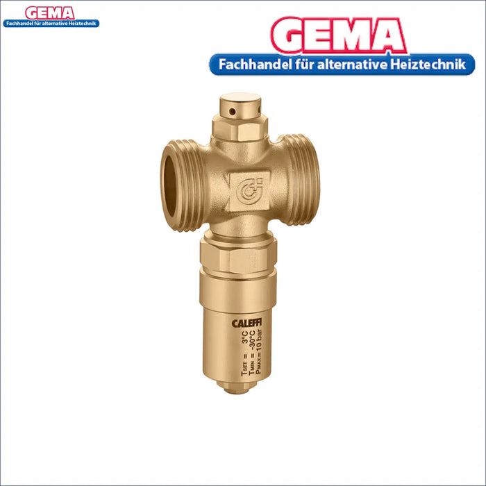 Caleffi Frostschutzventil für Wärmepumpen 🔧, schützt vor Frost und Schäden ❄️ in Heizsystemen. Messinggehäuse, 1"