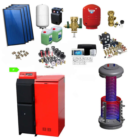 Komplettpaket Solarthermie.