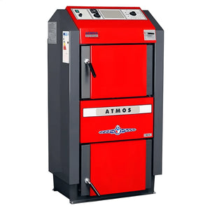 Atmos GS Holzvergaser 40 kW – Effizienter Vergaserkessel 🌲🔥 Häuser optimal heizen.