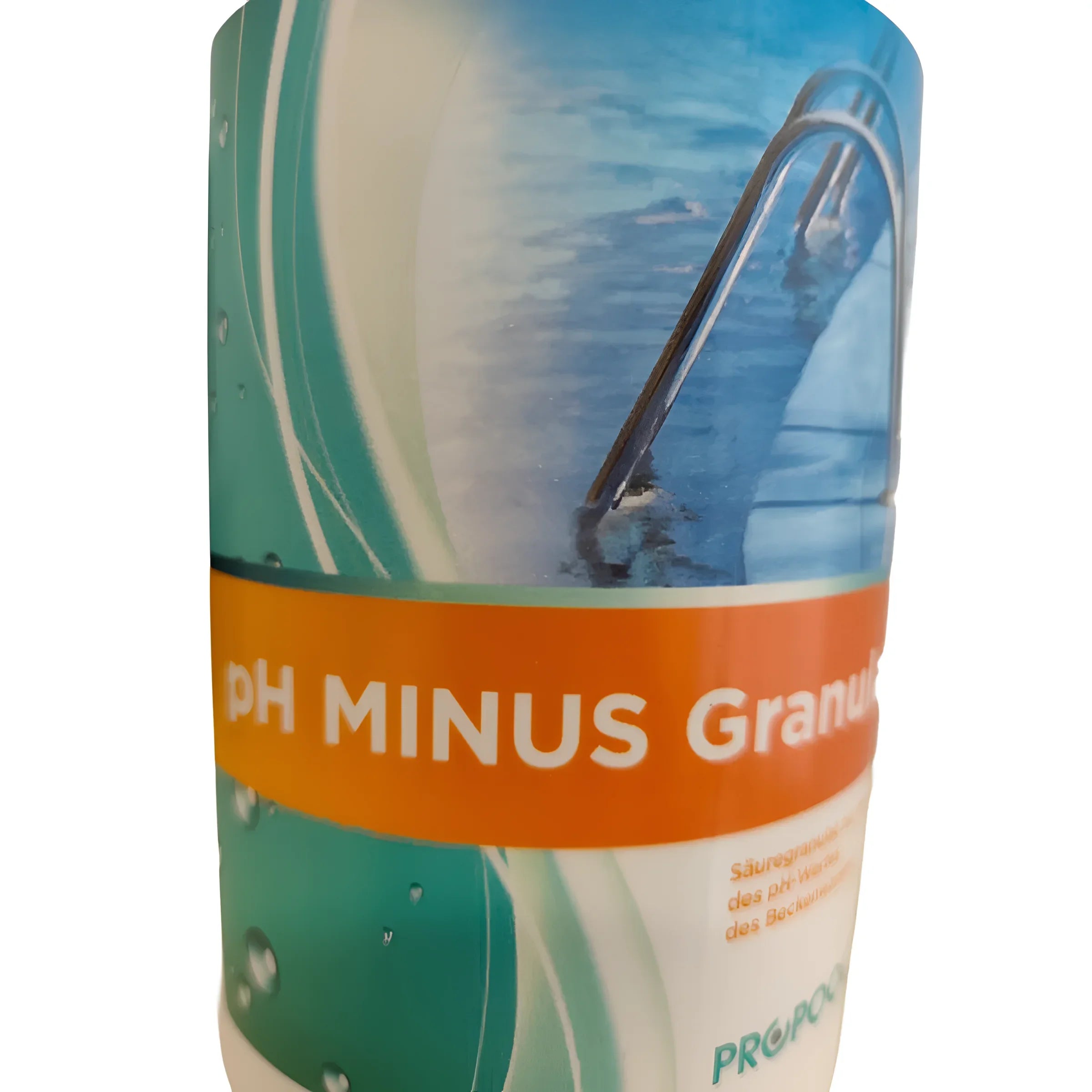 Container für pH Minus Natriumbisulfat Granulate zur sicheren Anwendung bei hartem Wasser in Boilern