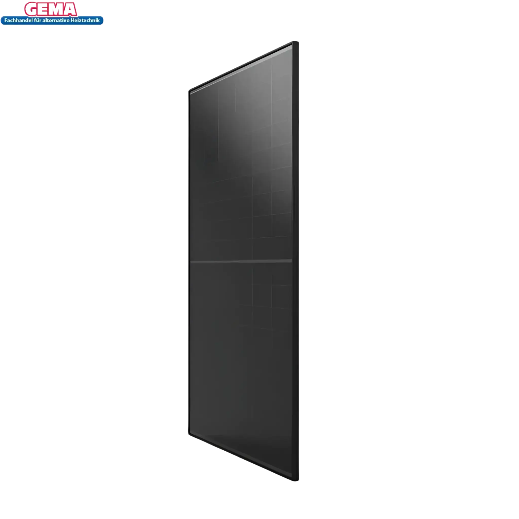 Schwarzes rechteckiges Solarmodul mit hms-1600-4t Microinverter für 1780Wp Balkonkraftwerk