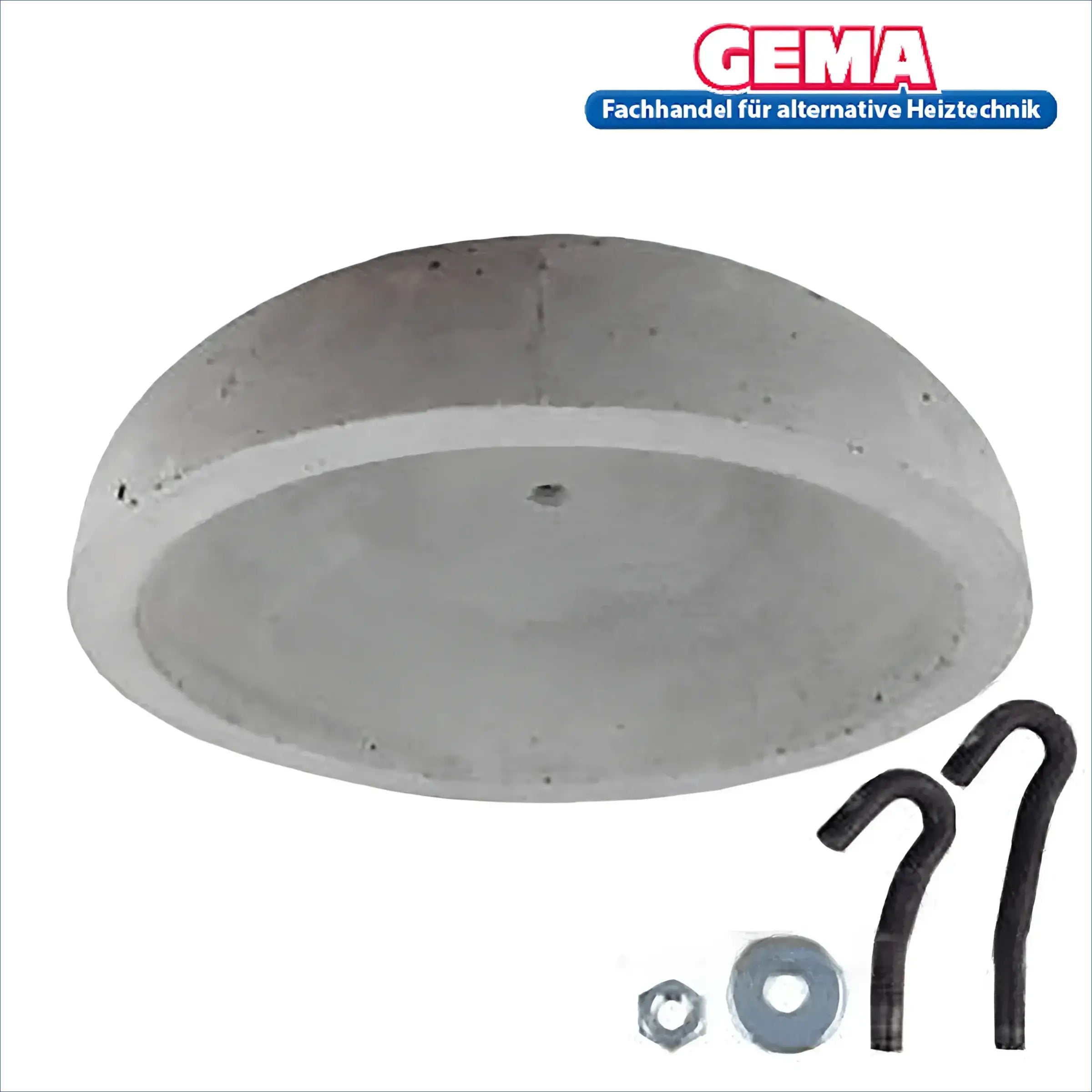Concrete Dome mit Montagehardware für Keramische Deflektor Elektromet im Eco Save System