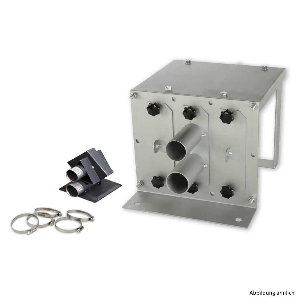 3/5-fach manuelle Umschalteinheit für Pellet 🔄💨, robust und zuverlässig für Saug- und Rückluftstrom.