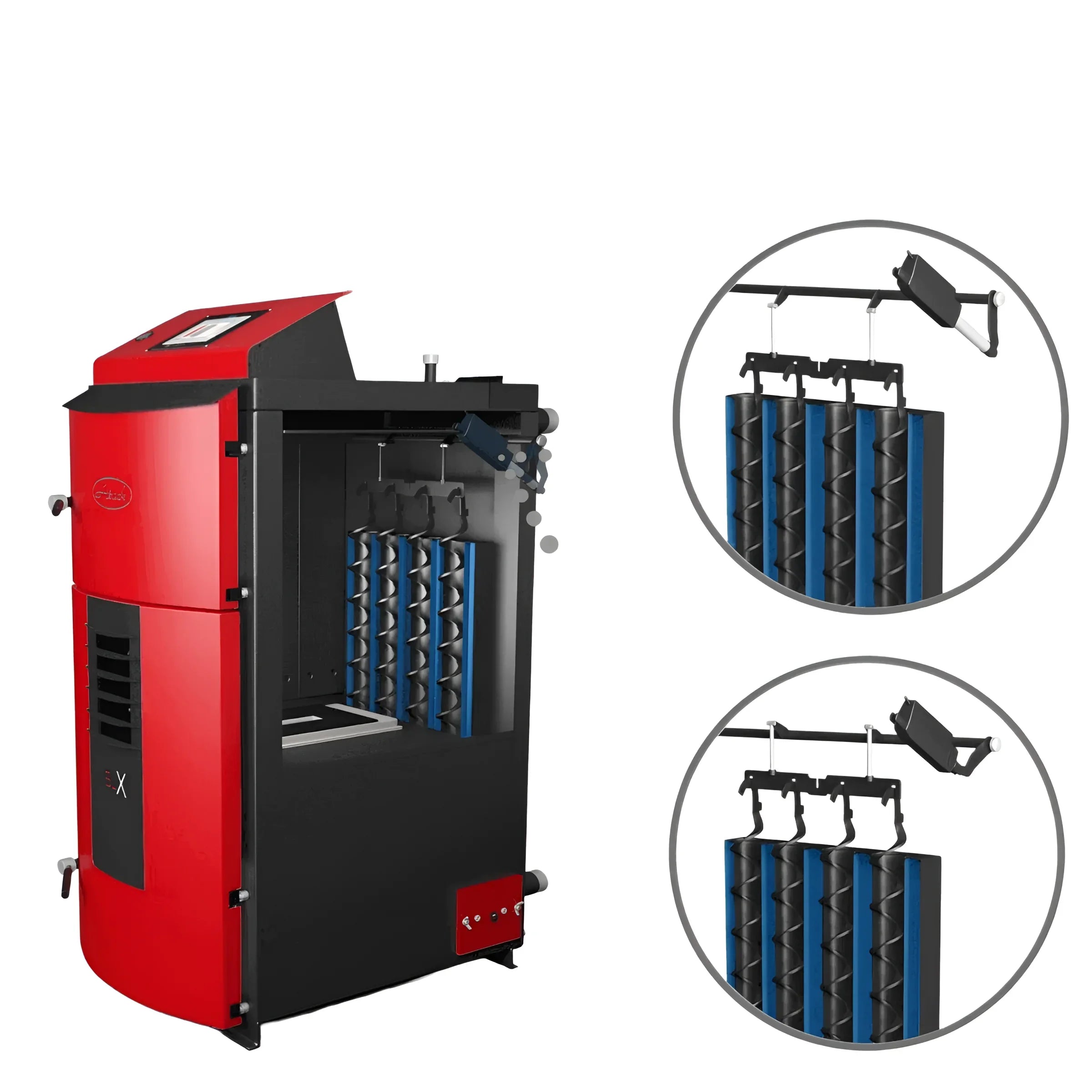 Holzvergaser Attack SLX Lambda 🔥 mit modernem Steuerungssystem für effiziente Heiztechnik 🌱