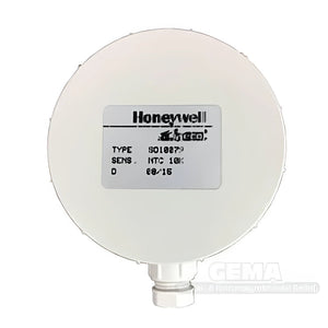 Runden, weißer Honeywell Außenfühler für Außentemperatur SO10079U bei Viadrus K4 Gasthermen