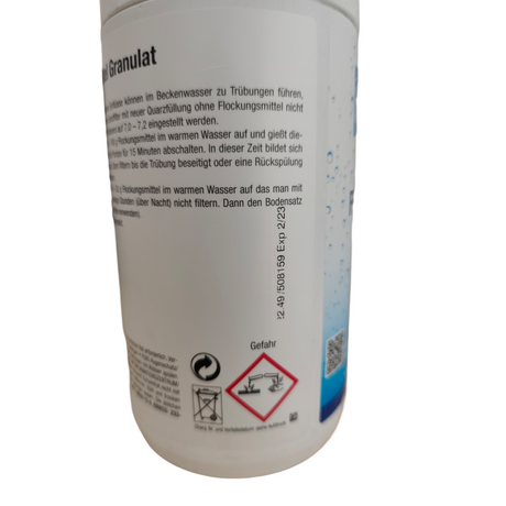 Flockungsmittel flüssig Pool.