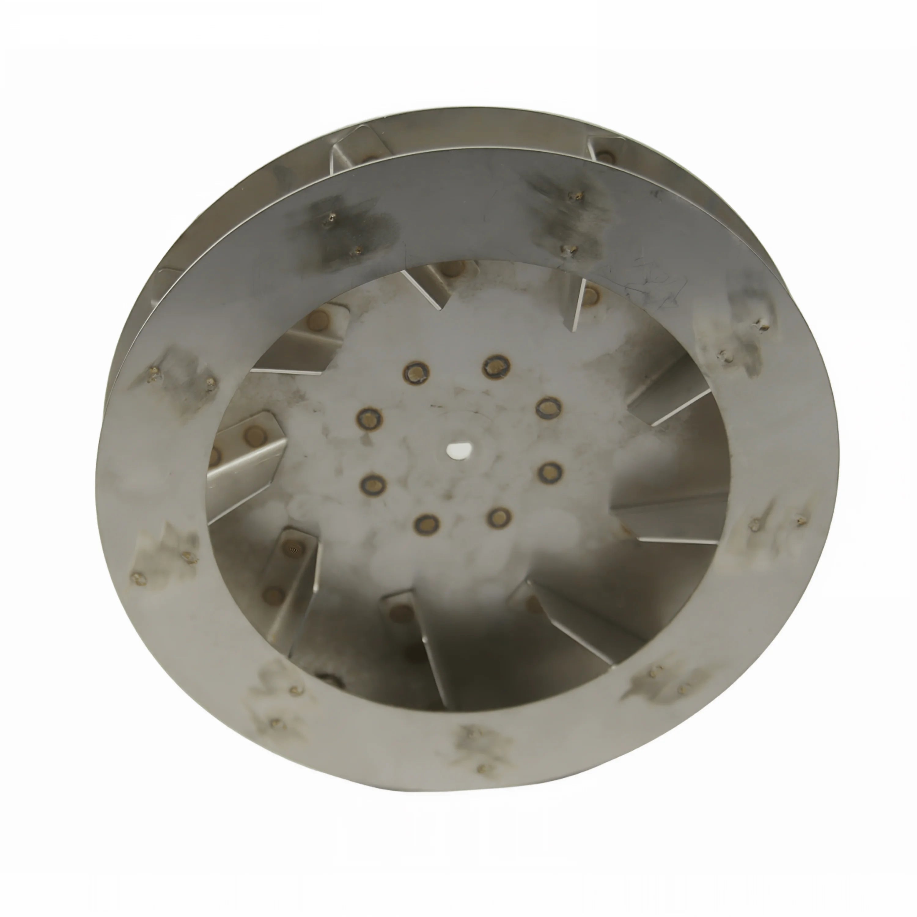 Uzbrukuma ventilatora ritenis Ø170mm metāla radiālais ventilators optimālai gaisa cirkulācijai