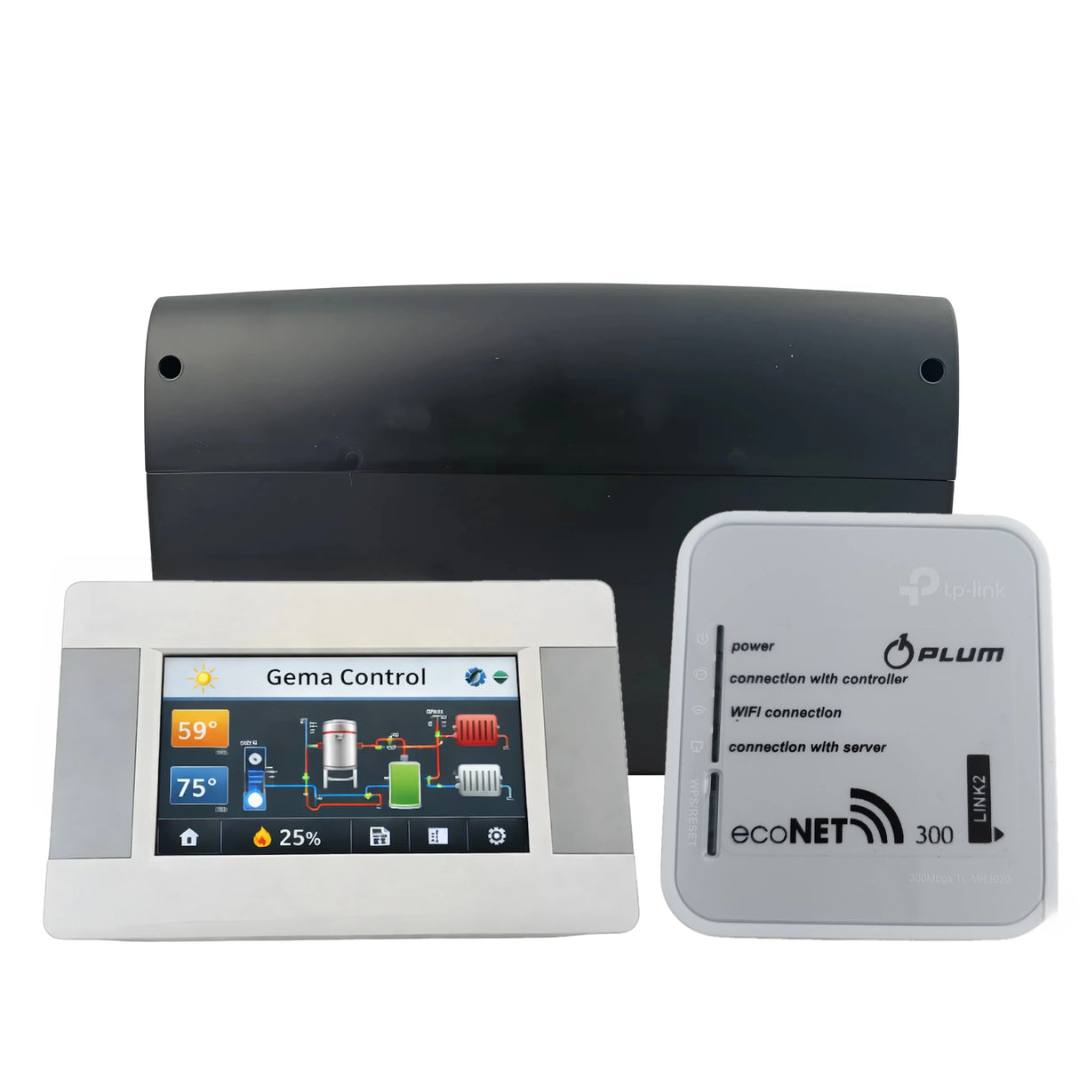 Zvetrané regulácie GEMA CONTROL 920 s internetovým modulom Universal