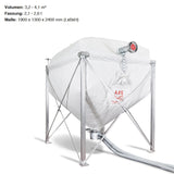 Effiziente Pelletsilo-Lösung zur sicheren und platzsparenden Pelletlagerung im industriellen Bereich