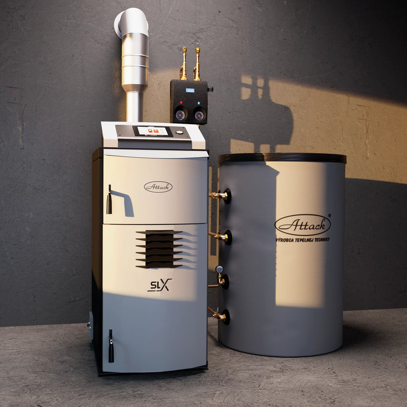 Træforgasser 35 kW ATTACK SLX 35 Lambda