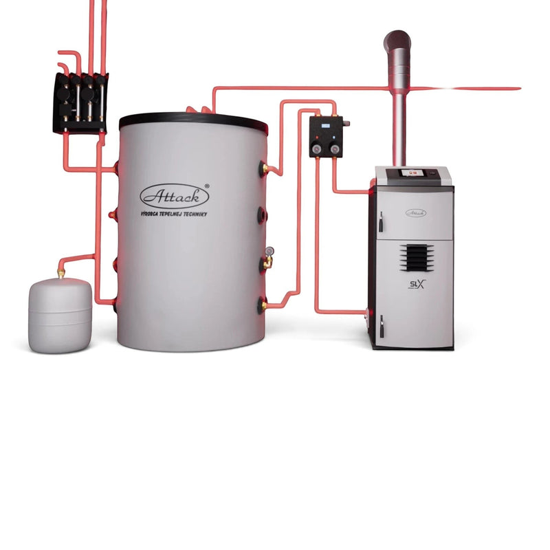 Træforgasningskedel ATTACK SLX 45 PROFI 45 kW