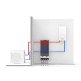 Mini Wärmepumpenspeicher Wandspeicher 50 Liter.