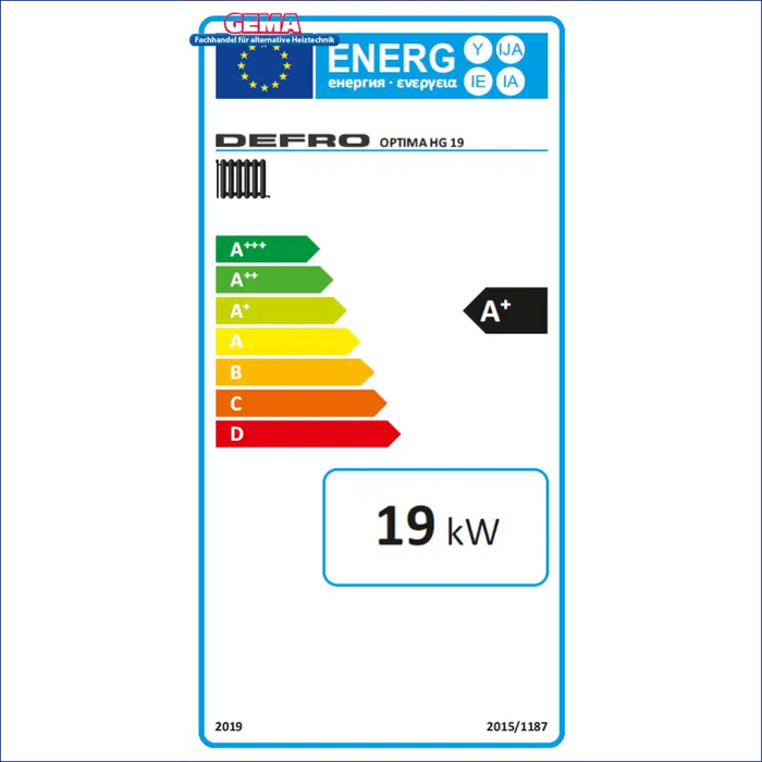 Defro Optima HG Holzvergaserkessel 19|25|32 kW - GEMA Shop