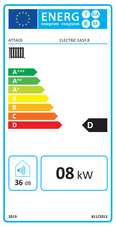 Elektrokessel ATTACK Electric Easy 8 kW - GEMA Shop