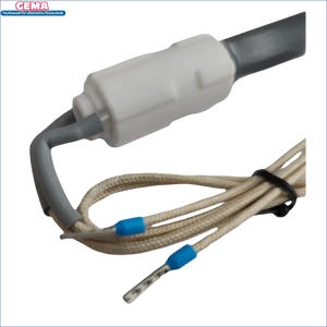 Elektromet Keramikzünder mit isolierten Drähten und blauen Anschlüssen, innovative Zündlösung für Boiler