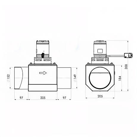 Zusatzgebläse für Attack Holzvergaserkessel DP DPX SLX.