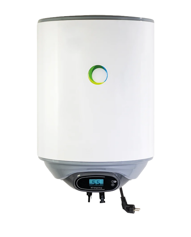 Solar-Hybridboiler fothermo PVB-30-AC – 30 Liter, 550 W PV / 1.500 W AC