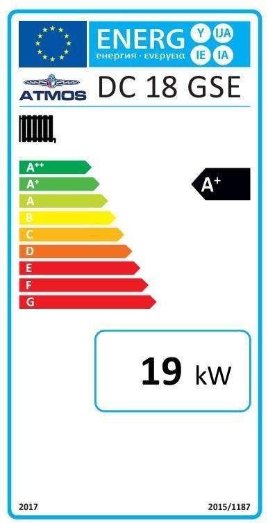 Holzvergaser Atmos GSE Serie 19 kW - Effizient Heizen mit Touch - Regelung 🌲🔥 - GEMA Shop
