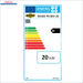 Energieeffizienzlabel für das Gerät Holzvergaser ROJEK PK BIO 20 kW Toploader Festbrennstoff