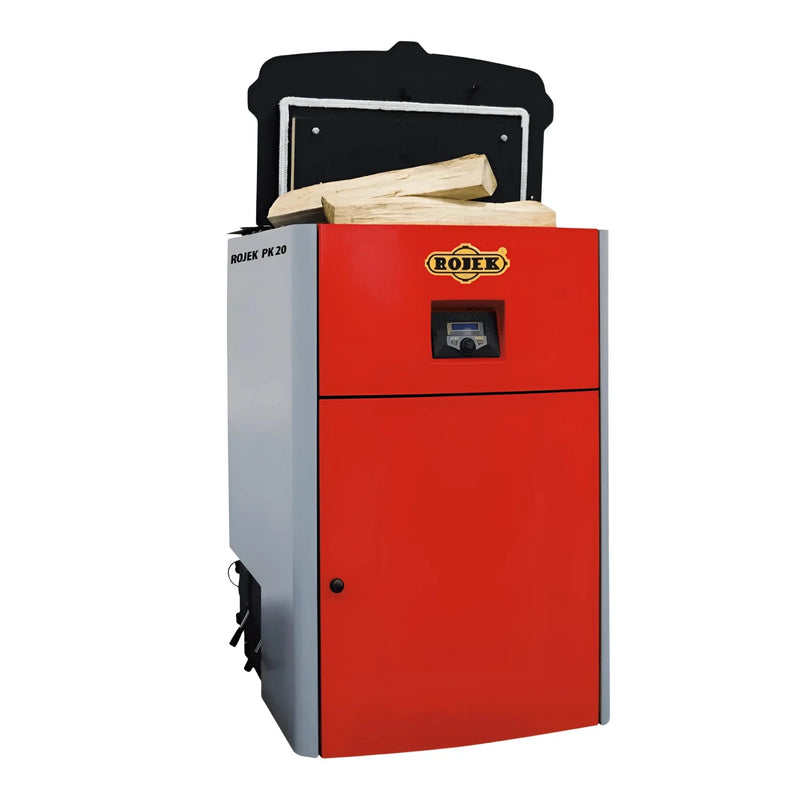 Holzvergaser ROJEK PK BIO 25 kW - Effizienter Kessel für Brennholz 🔥 - GEMA Shop