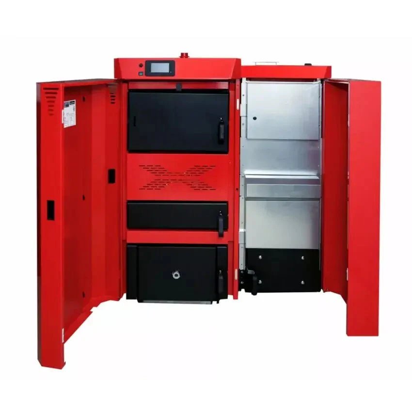 Thermoflux PID Logic Kombikessel 25 kW – Holz und Pellets - GEMA Shop