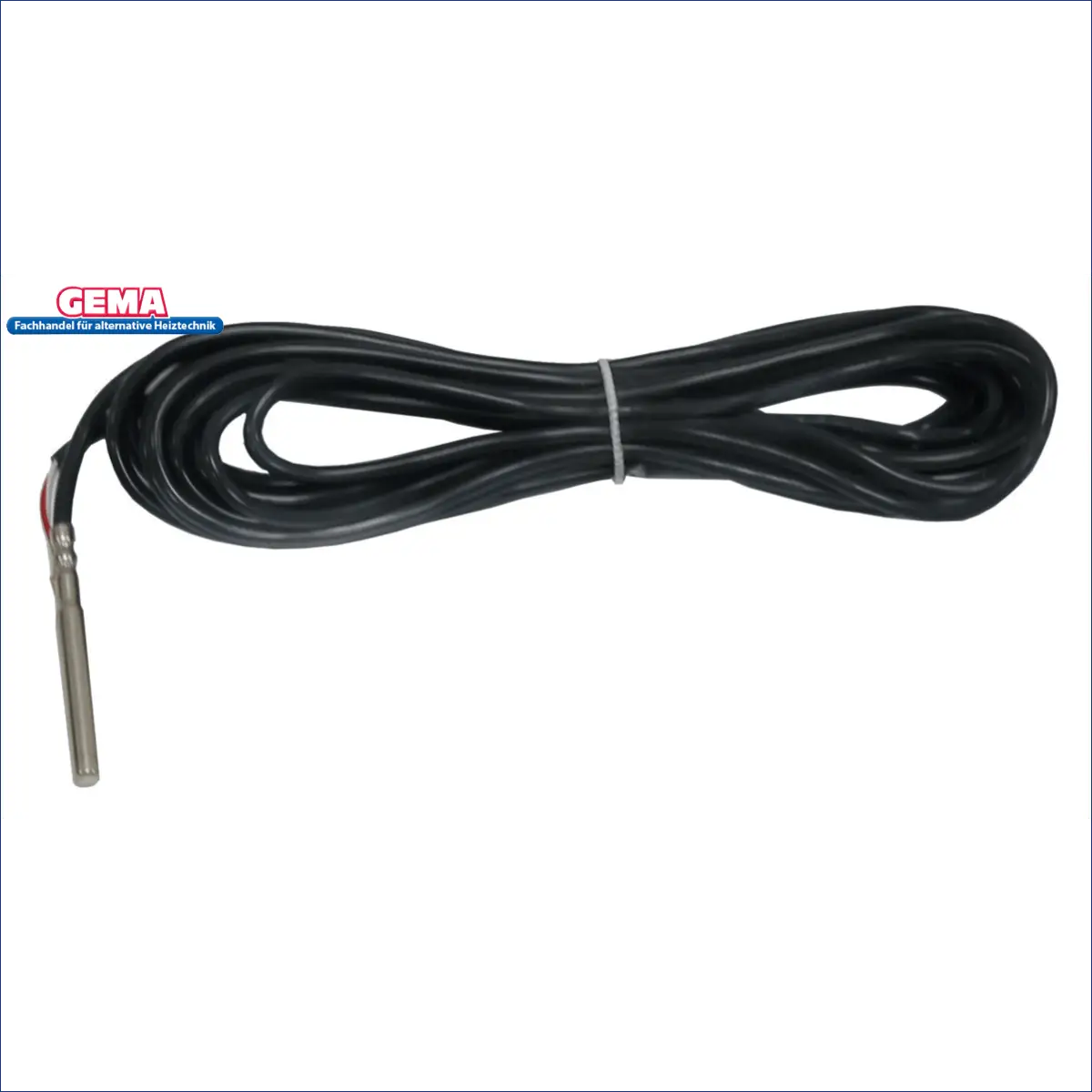 Temperatursensor mit Kabel für präzise Messungen 🌡️🔌, ideal für Heizungs- und Kühlanlagen.